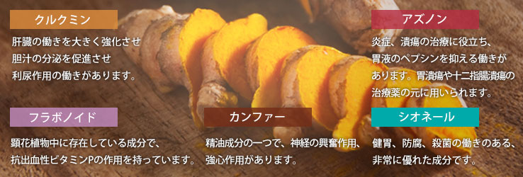 ウコンの効能