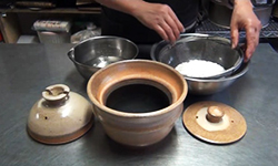 土鍋炊飯ご飯の炊き方1