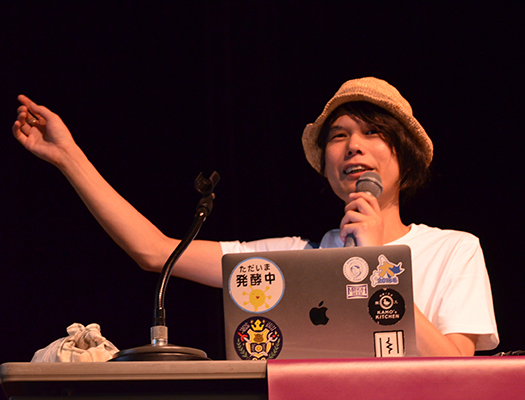 発酵のポイントを語るヒラクさん