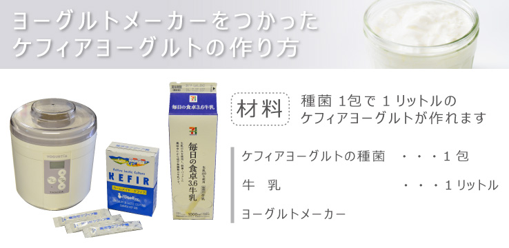 >ヨーグルトメーカーで作るケフィアヨーグルト” width=”738″>
</div>
<p></p>
<div id=