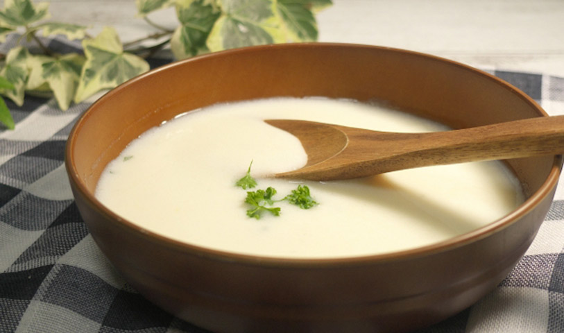 菊芋の豆乳ポタージュ
