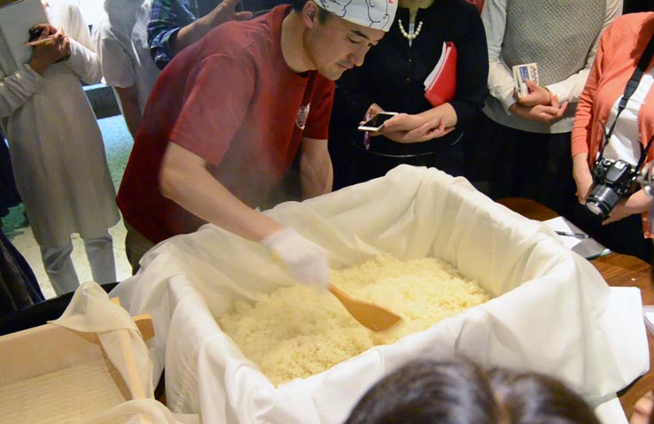 麹づくりワークショップ