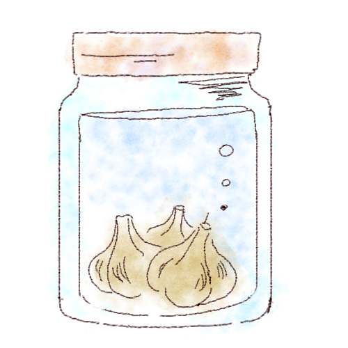 黒にんにくのニオイを抑えた作り方