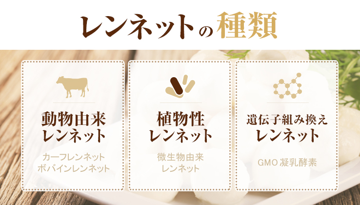 レンネット種類
