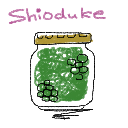 実山椒の塩漬け