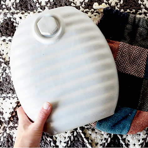 陶器製湯たんぽ