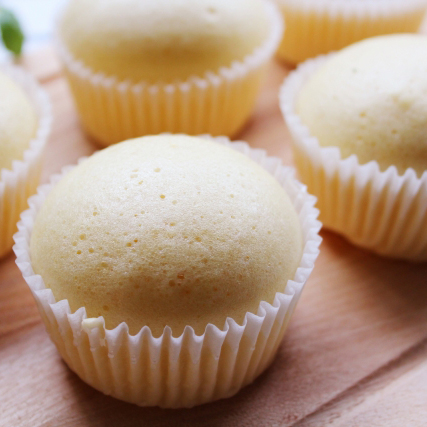 おからパウダーの蒸しパン