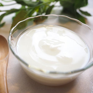 寒天ヨーグルト