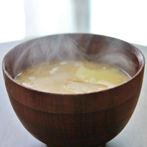 寒天味噌汁