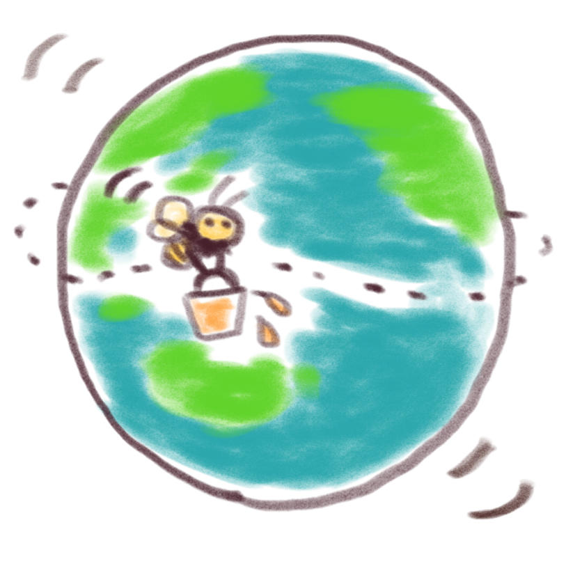 ミツバチの働き