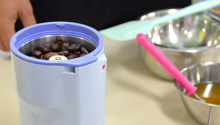 一気に粉砕します