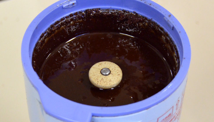 ようやくチョコレートらしくなってきます