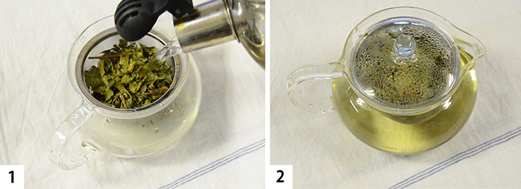 急須で淹れる場合