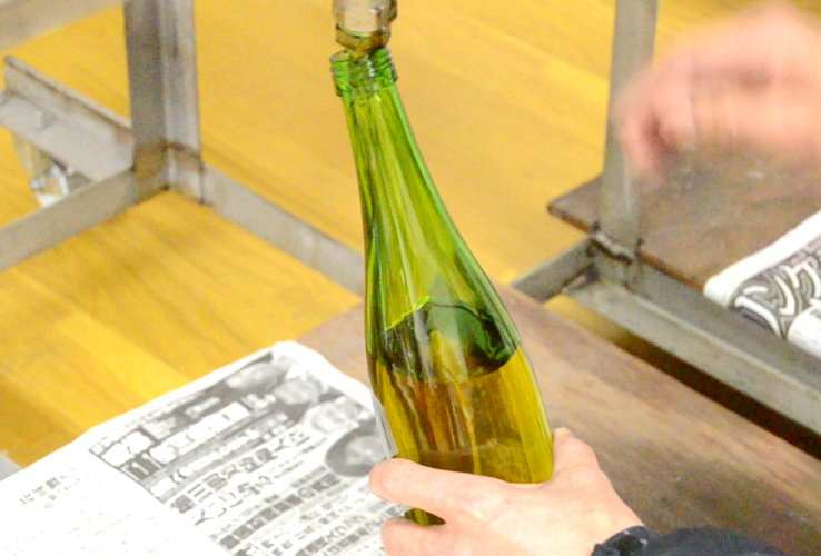 菜種油のビンづめ