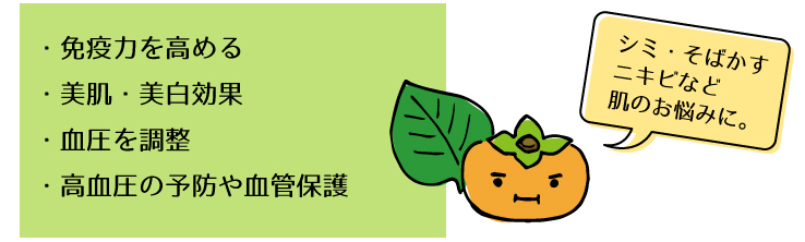 柿の葉の効能