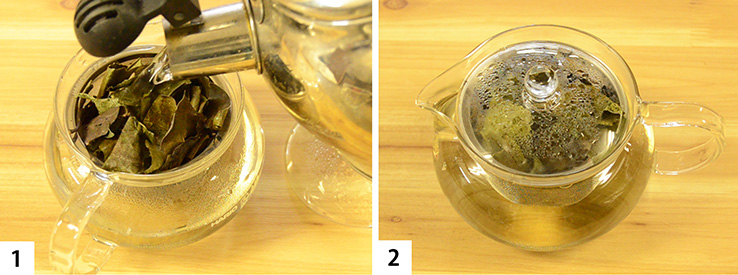 急須で淹れる場合