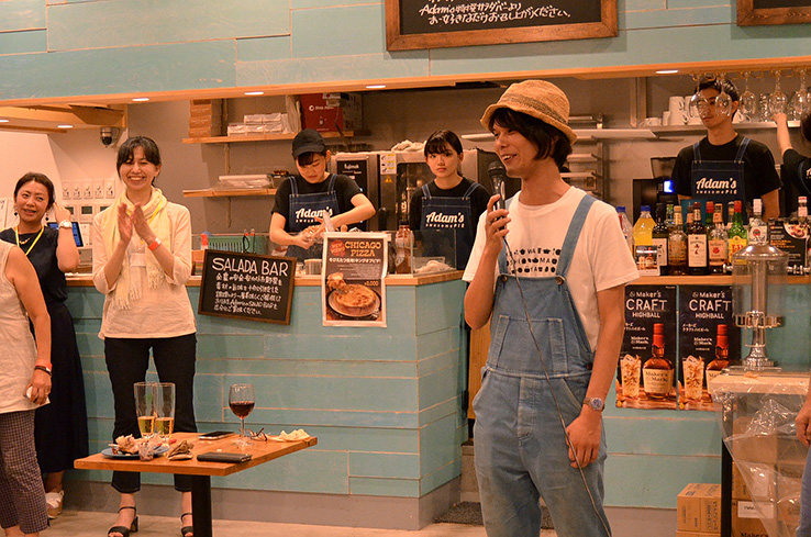 小倉ヒラクさんにお話をいただいて、締め