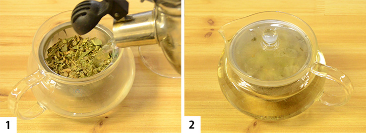 急須で淹れる場合