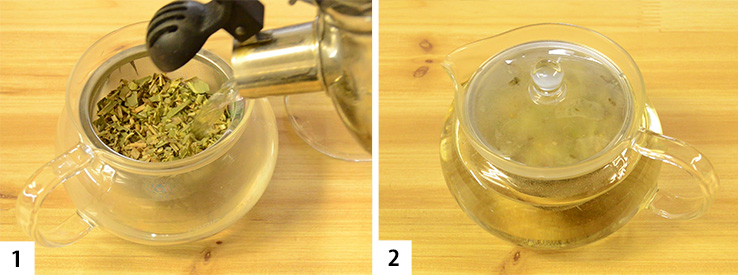 急須で淹れる場合