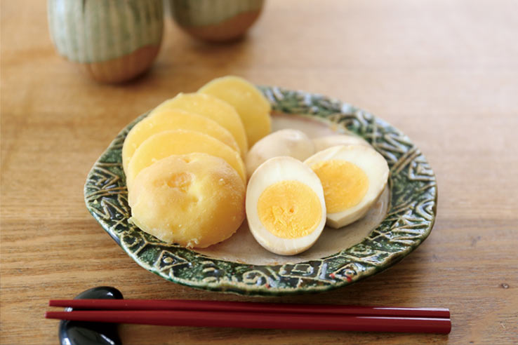 じゃがいもとゆで卵