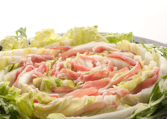 野菜と豚肉の重ね蒸し