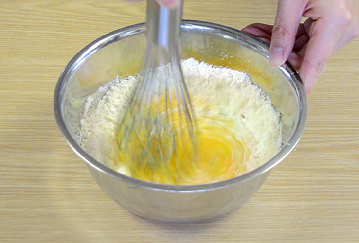 卵黄生地を作る