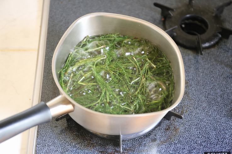 鍋で淹れる場合